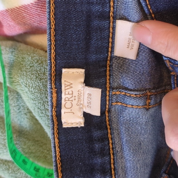 J Crew Dark Wash Mod Roae Skinny Jeans - Picture 4 of 5